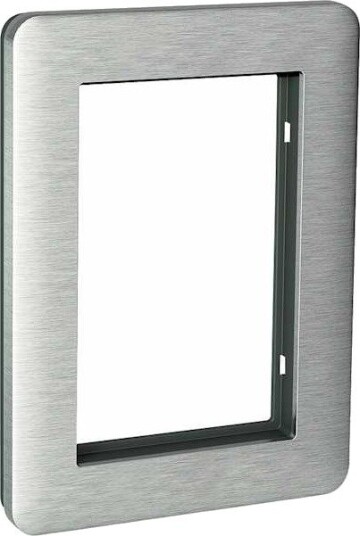 Ramme Schneider Electric Exxact Solid for 2-Veis Stål