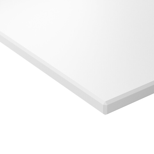 INR Iconic Nordic Rooms AIR Benkeplate Kvartskompositt Uten Hull til Servantbatteri H12xd455mm Plain White Satin / 80cm INR Iconic Nordic Rooms AIR Benkeplate Kvartskompositt Uten Hull til Servantbatteri H12xd455mm Plain White Satin / 80cm