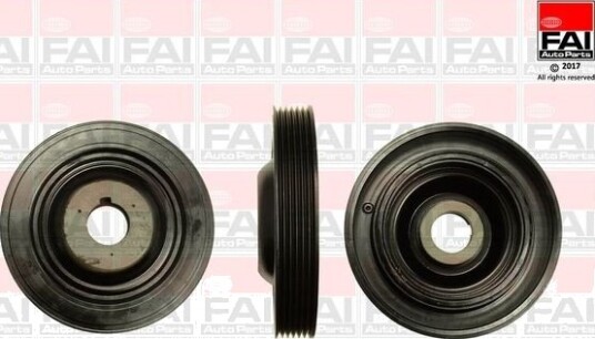 FAI AutoParts FVD1024 Remskive, veivaksel