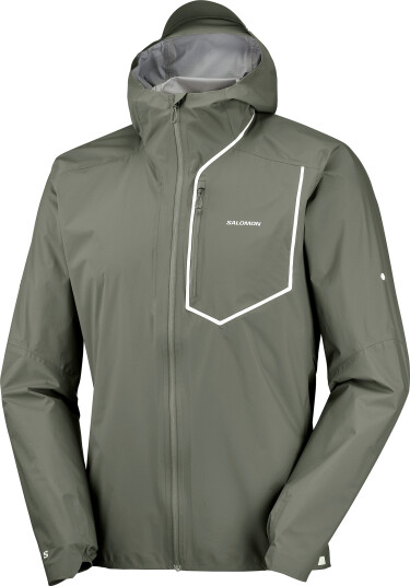 Salomon Men"s Bonatti Pro Jacket Castor Gray L