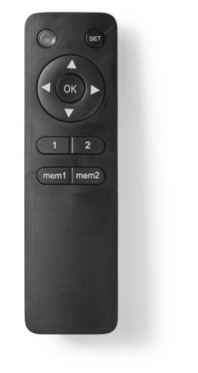 Nedis Utskifting Fjernkontroll | Egnet for: TVCM5830BK / TVSM5830BK / TVSM5831BK / TVSM5840BK / TVSM5850BK / TVWM5850BK / TVWM5860BK / TVWM5880BK | Satt | 1 Enhet | Fjern layout | Radiofrekvens | Sort Nedis Utskifting Fjernkontroll | Egnet for: TVCM5830BK / TVSM5830BK / TVSM5831BK / TVSM5840BK / TVSM5850BK / TVWM5850BK / TVWM5860BK / TVWM5880BK | Satt | 1 Enhet | Fjern layout | Radiofrekvens | Sort