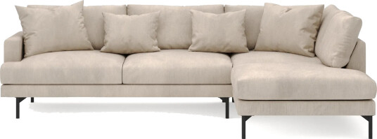 Menard 4 seters Høyrevendt Dyp L formet Sjeselongsofa i Manchester Greige Menard 4 seters Høyrevendt Dyp L formet Sjeselongsofa i Manchester Greige