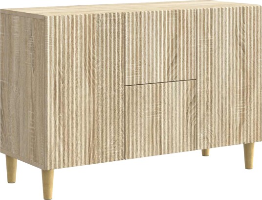 Serviesskap Sonoma eik 89 x 34,5 x 60 cm Konstruert tre