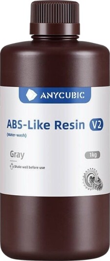 Anycubic Abs-Lignende Resin V2 1 Kg Grå Anycubic Abs-Lignende Resin V2 1 Kg Grå
