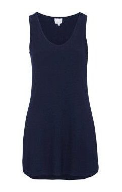 Damella Bamboo Nightdress Marine Bambus X-Large Dame