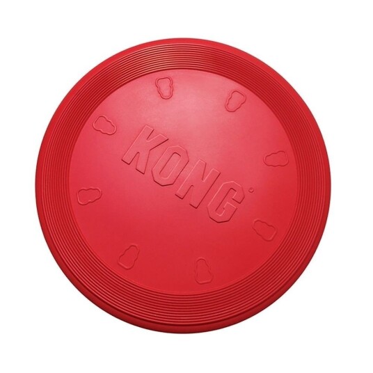 Kong Flyer Frisbee Kasteleke Rød Small Kong Flyer Frisbee Kasteleke Rød Small