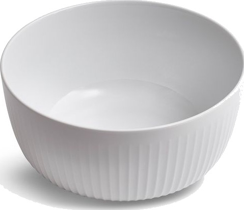 HAMMERSHØI SKÅL Ø21CM HVIT