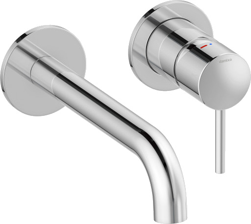 Utvendige deler til innebygd servant. 180 mm tut. Krom chrome