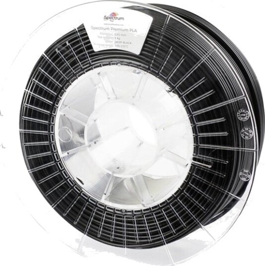 Spectrum PLA Premium Filament 2.85 mm 1000 g Deep Black 80022 Spectrum PLA Premium Filament 2.85 mm 1000 g Deep Black 80022
