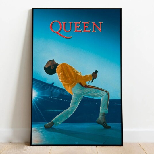 Queen Plakat Live at Wembley - 91,5 x 61 cm