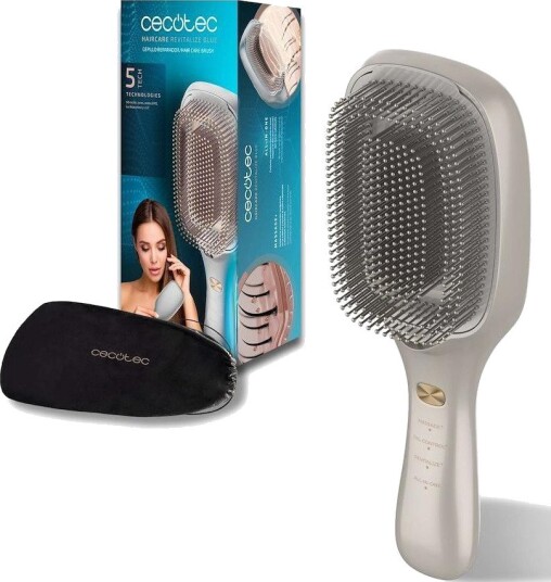 Cecotec HairCare Revitalize Elektrisk hårbørste - Champagne