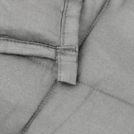 Vidaxl Vektdyne grå 200x230 cm 9 kg stoff Vidaxl Vektdyne grå 200x230 cm 9 kg stoff