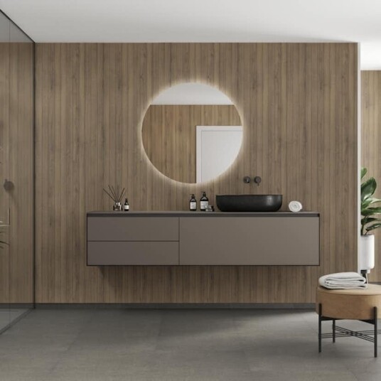 Baderomspanel Fibo 2164 M0500 Pure Oak Baderomspanel Fibo 2164 M0500 Pure Oak