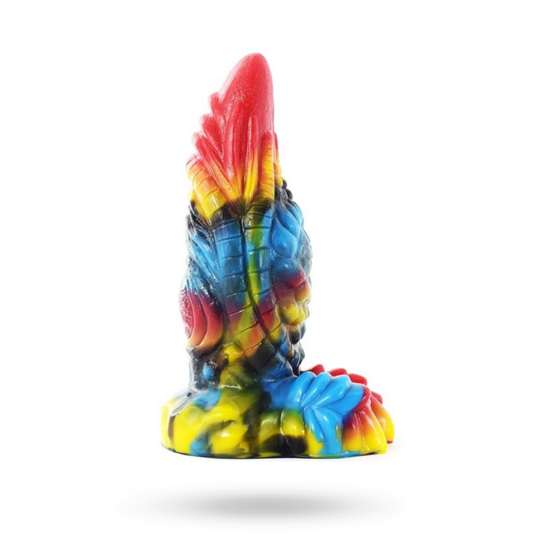 Dildo Rhegax Multicolour 20 cm Dildo Rhegax Multicolour 20 cm