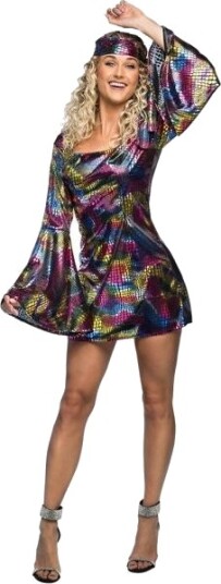 Boland Retro Disco Kjole