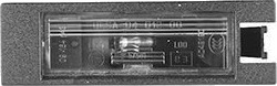 VAN WEZEL 3745920 Nummerskiltlys