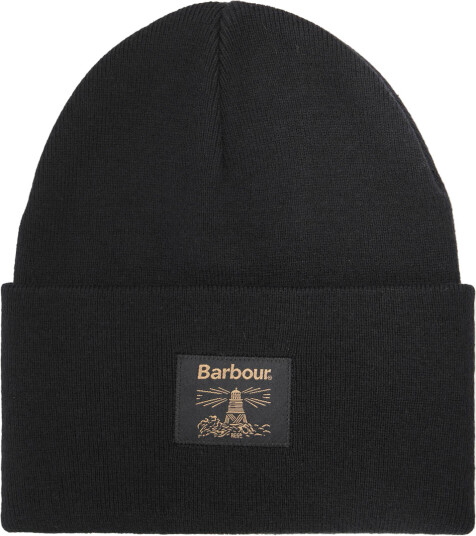 Barbour Unisex Harton Beanie Black One Size