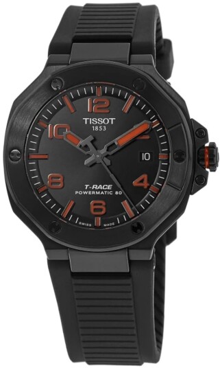 Tissot Herreklokke T141.807.37.057.00 T Race Sort/Gummi Ø41 mm