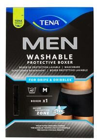 TENA Men Washable Protective Boxers Str. M 1 stk. TENA Men Washable Protective Boxers Str. M 1 stk.