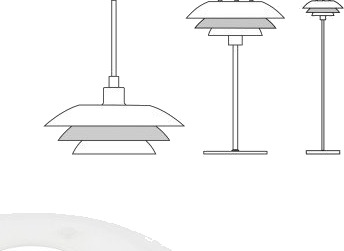 Dyberg Larsen reserveglass for DL20 lamper midt skjerm universal