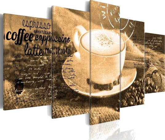 Bilde Coffe Espresso Cappuccino Latte Machiato 200x100 Artgeist sp. z o. o.