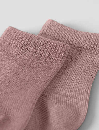 name it Nbfwakta Wo/Vi 2P Sock Pink 62-68