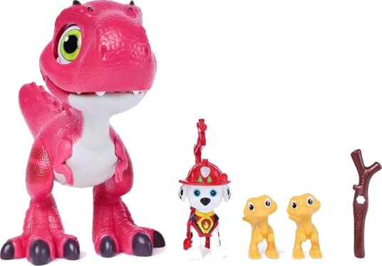 Paw Patrol Dinofilmen Figurer Hear Me Roar Marshall Og Rhubarb