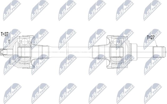 Nty Drivaksel NTY NPW BM 241