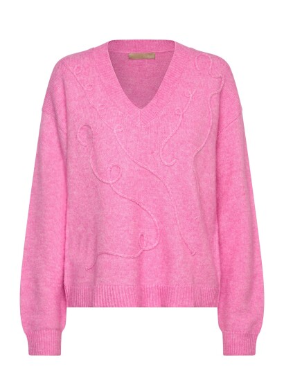 Culture Cutoby Kimmy Pullover Pink XS Culture Cutoby Kimmy Pullover Pink XS