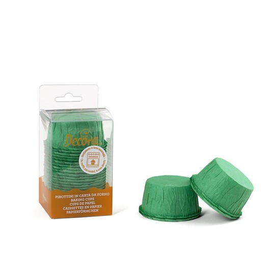 Decora Muffinsformer Ruffled Grønn Pk/25 Decora Muffinsformer Ruffled Grønn Pk/25