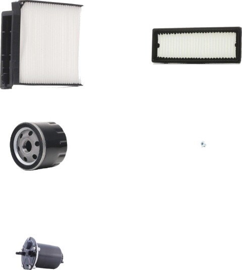 Filtersett RIDEX 4055F34014