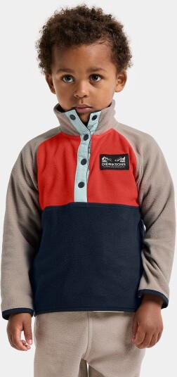 Didriksons Kids' Monte Half Button 5 Paprika 110 Didriksons Kids' Monte Half Button 5 Paprika 110