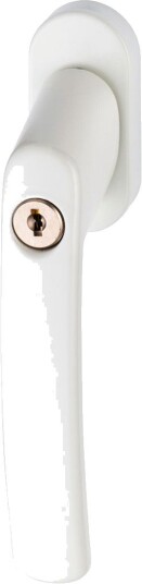 Abus Vindushåndtak FG200 Låsbart Med Nøkkel (7/43mm) Hvit