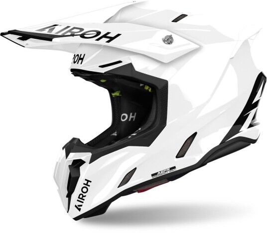 Airoh Twist 3 Solid Motocross Hjelm M Hvit Airoh Twist 3 Solid Motocross Hjelm M Hvit