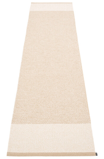 Pappelina Edit matte beige vanilje metallic 70x300 cm