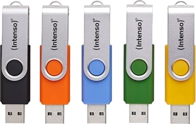 Intenso Office Line USB-minne 64 GB USB-A 3.2 5-pk