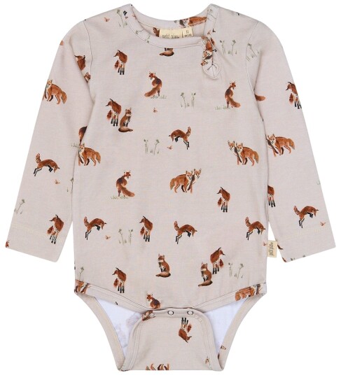 Petit Piao Body I/e PPStar Grå Morgen Fox AOP Petit Piao 62 Langermet Body Beige Brun Petit Piao Body I/e PPStar Grå Morgen Fox AOP Petit Piao 62 Langermet Body Beige Brun