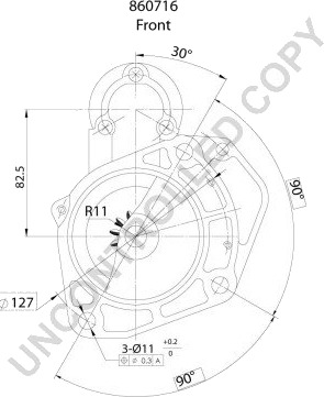 PRESTOLITE ELECTRIC 860716 Starter