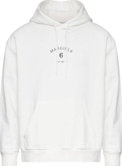 MM6 Maison Margiela Dame Gensere & Hettegensere Hvit S,