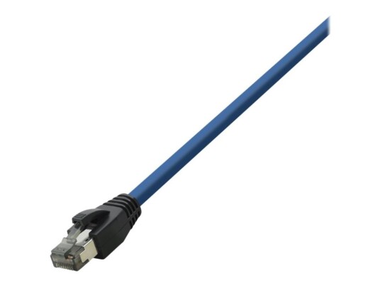 Logilink Premium Koblingskabel Rj-45 Hann Til Rj-45 Hann 50 Cm Sftp Pimf Cat 8.1 Halogenfri Rund Blå