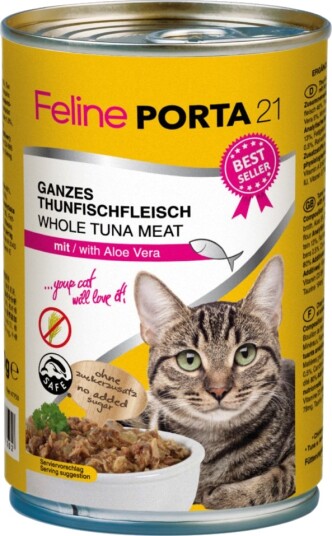 Feline Porta 21 Tunfisk Med Aloe 6 X 400 G