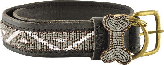 Kampuni Handmade Dog Collar Kabaka - Mist L