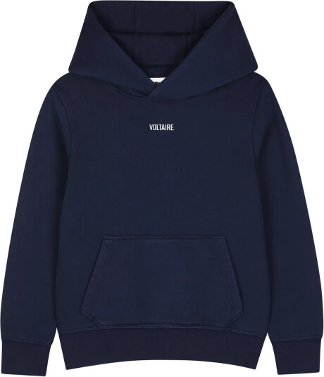 Zadig & Voltaire Kids Hooded Sweatshirt   Navy   152