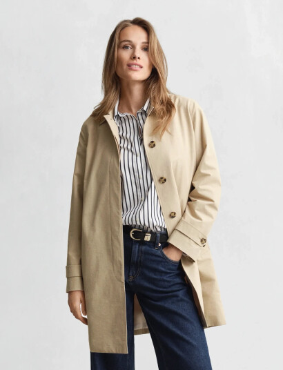GANT Car Coat Beige S GANT Car Coat Beige S