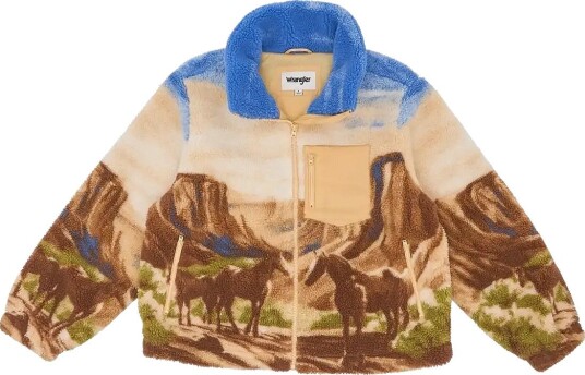 Wrangler Transitional Fleece CANYON XS x 00 Wrangler Transitional Fleece CANYON XS x 00