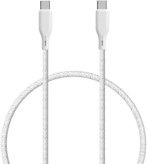 Essentials Kabel 100W USB-C Til USB-C 1,2m Hvit Essentials Kabel 100W USB-C Til USB-C 1,2m Hvit