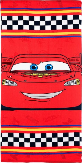 Disney Cars Strandhåndkle Rød