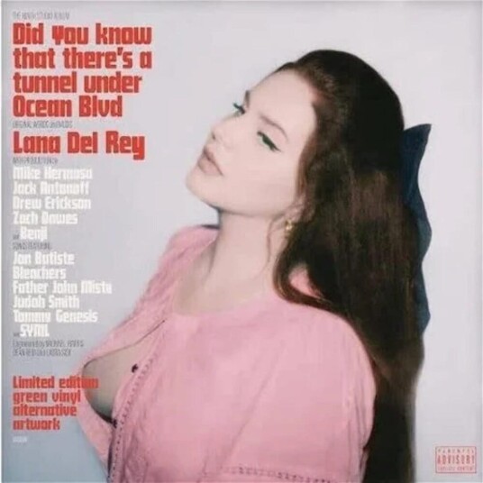 Lana Del Rey  Did You Know That There's Tunnel Under Ocean Blvd  CD