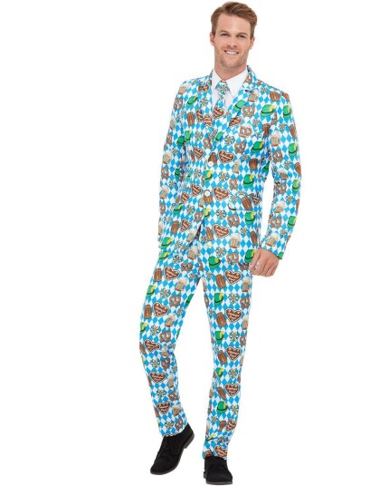 Smiffys Oktoberfest Stand Out Suit Strl L Smiffys Oktoberfest Stand Out Suit Strl L