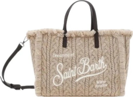 Saint Barth Dame Vesker Beige ONE SIZE,